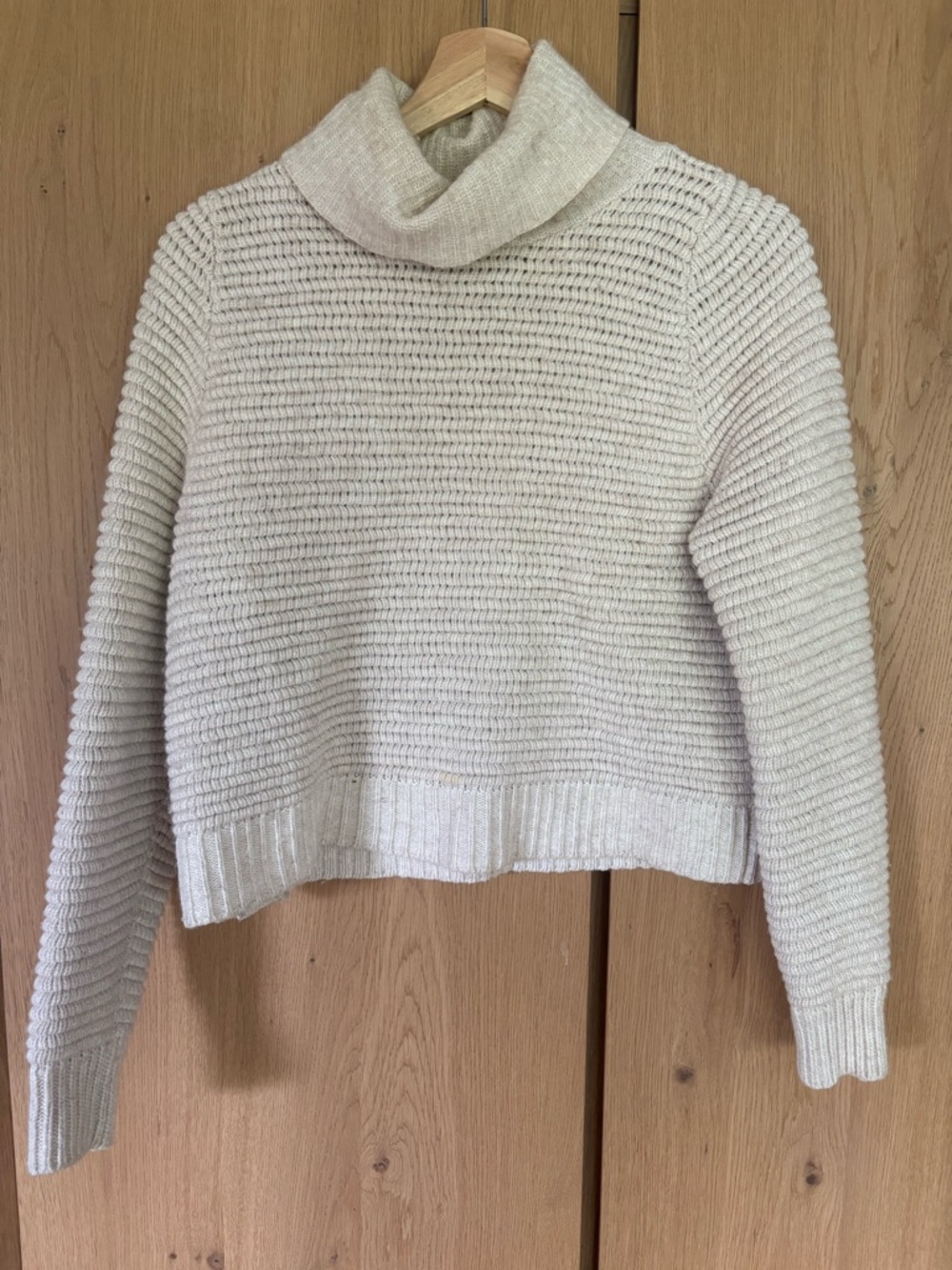 Madewell Cream/Heather Turtleneck Sweater - Women